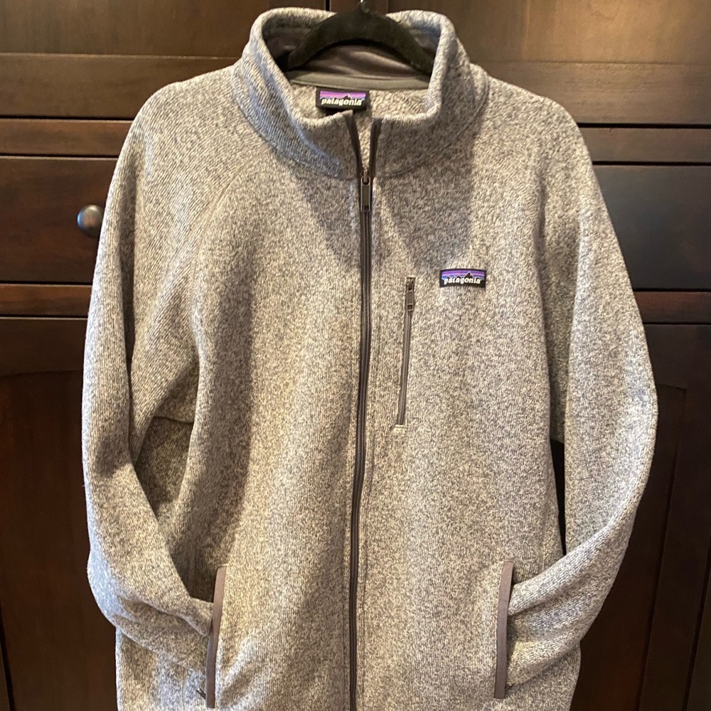 Patagonia gray better sweater jacket XL-men’s
